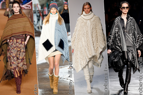 Tendencias otoño invierno 2014 06 ponchos Tendencias otoño invierno 2014 06 ponchos