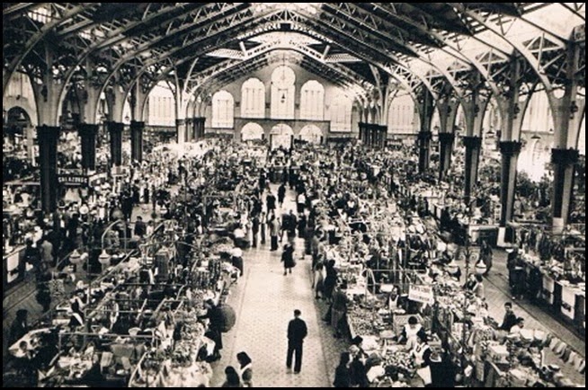 Mercado Central.interior. Años 40 Mercado Central.interior. Años 40