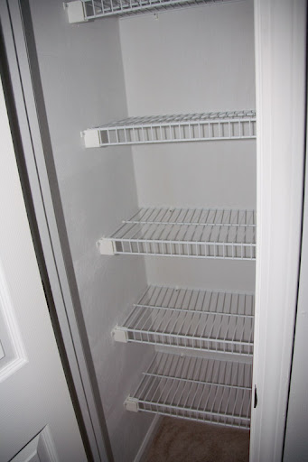 Hall closet