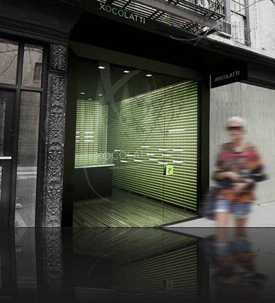 chocolate shop interior design modern soho new york retail