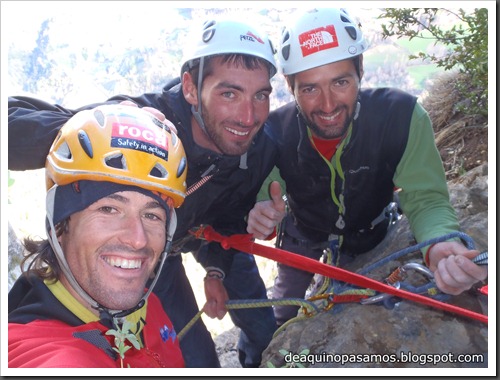 Via Diedro Sajuma 190m 6b (6a A0 Oblig) (Peña Solano, Escarrilla) (Victor) 0613 Via Diedro Sajuma 190m 6b (6a A0 Oblig) (Peña Solano, Escarrilla) (Victor) 0613