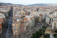 Barcelona from Sagrada Familia