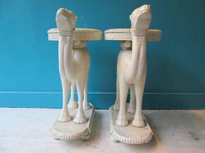 Camel Sidetable Pair