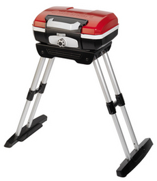 This new Cuisinart model has expandable legs which makes it the perfect grill for to take down to the beach. (cuisinart.com)