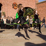 Dancers from the Bolger Cunningham School of Irish Dance and the George Ferguson Dancers charmed the crowds at different venues including the Anchor Courtyard and outside the Maritime Museum. The blazing sunshine made it a most colourful event. LIF'11-3 Irish Dancing at Albert Dock