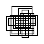 even rectangles 2, 2010, digital c-print (single edition), 15 x 15 in.
