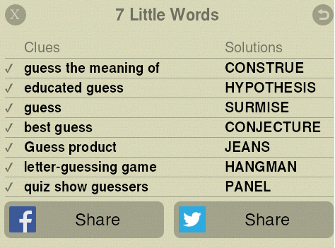 7 Little Words  Daily Puzzle Answers Sunday February 9  7 Little