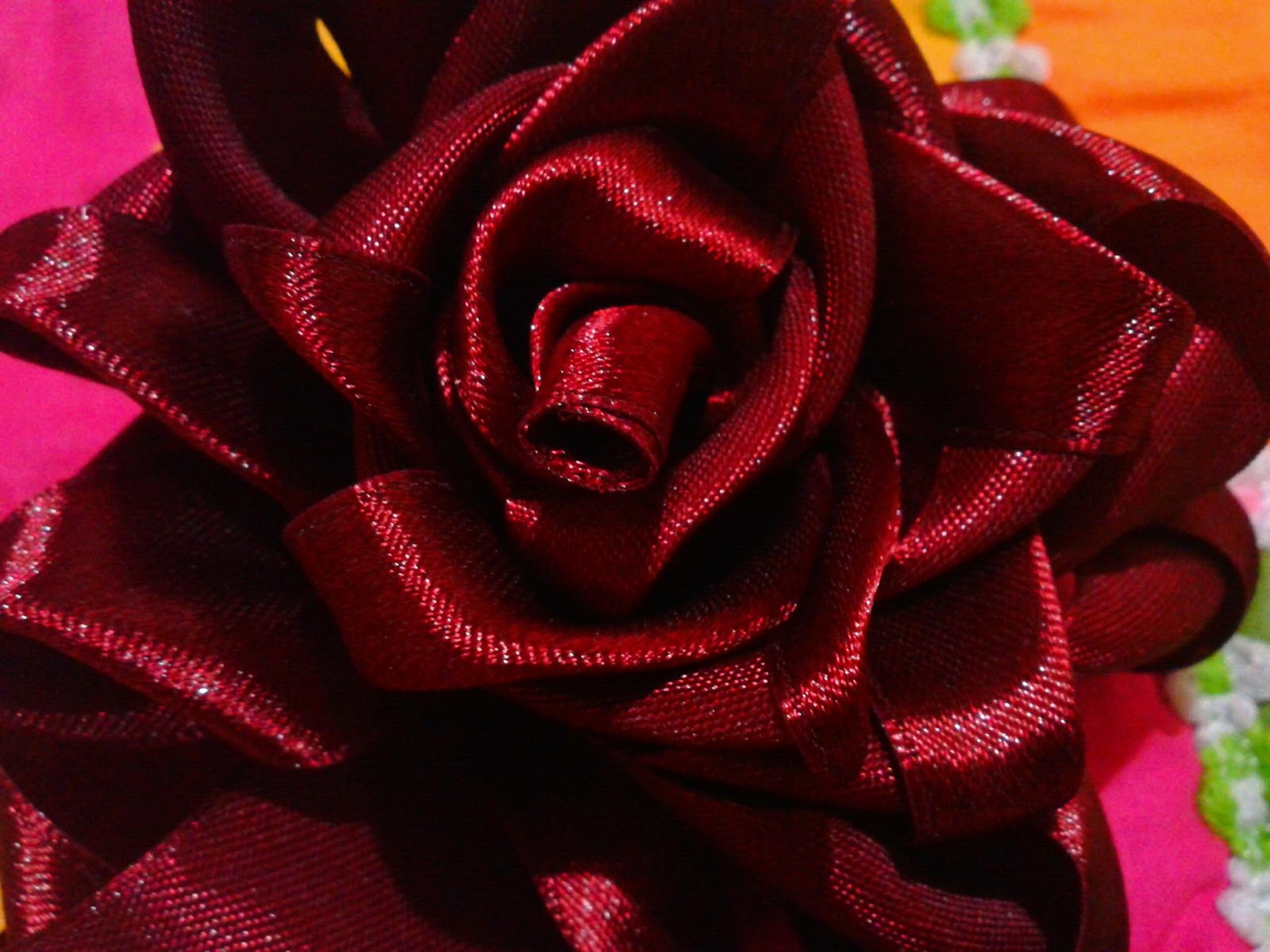 Triyosna�s Blog Cara Membuat Bunga Mawar dari Kain