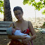 Mère à la mer