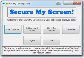 Secure My Screen