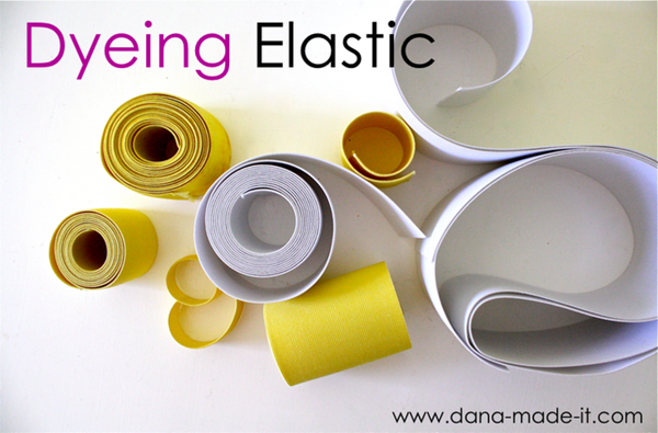 dyeing elastic crafty tip
