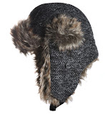 WOOL POLY BLEND TROOPER HATS
ART NO. 6063
COLOR: BLACK