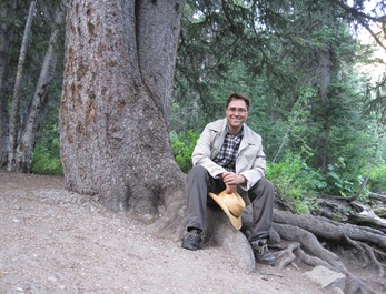 Taylor in his Eddie Bauer Jacket