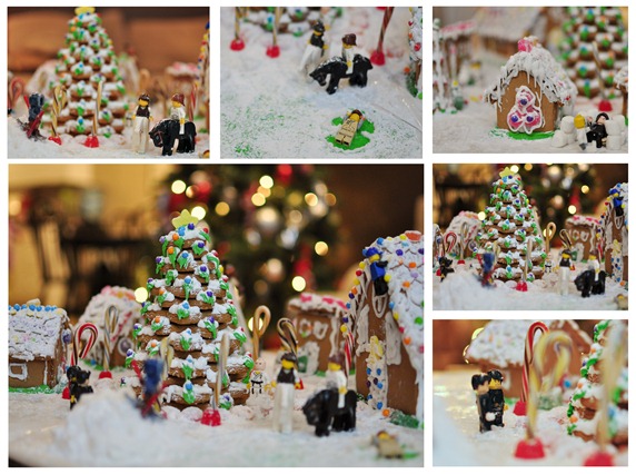 gingerbread town