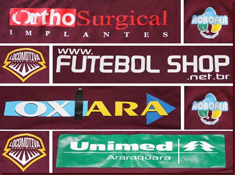 PATROCINADORES DA CAMISA DO LRA A