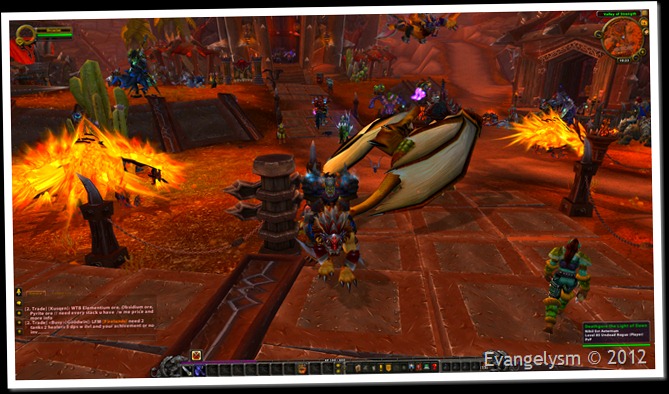A busy day in Orgrimmar