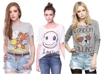 T-shirts como usar, dicas, fotos