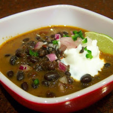 South Beach Black Bean Soup