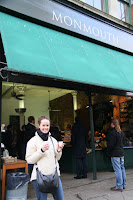 Lauren's first coffee!