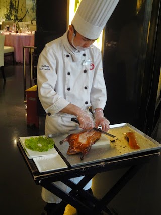 Canard laqué au Da Dong Roast Duck Restaurant à Beijing
