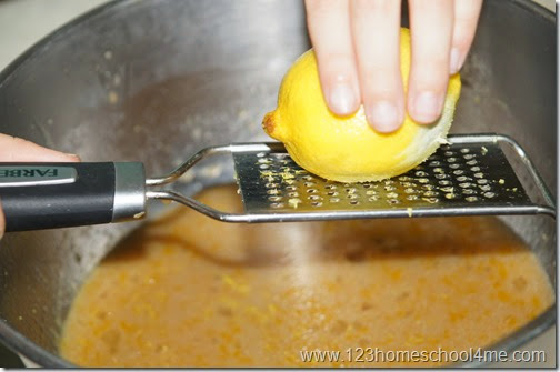 add the zest of a lemon add the zest of a lemon
