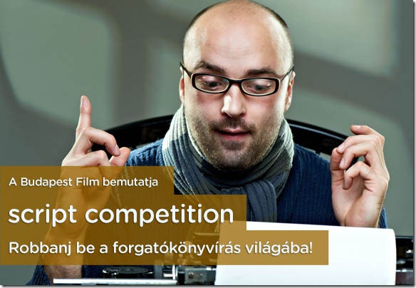 Ismét egy forgatókönyvíró pályázat Ismét egy forgatókönyvíró pályázat