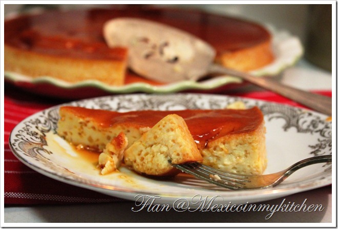 What is an authentic Mexican flan recipe?