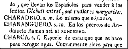 charanguero 1780