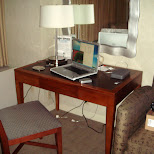 my hotel room in New York City, New York, United States