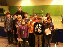 Tennis de Table, Tournoi des &eacute;coles, Pleumeur Bodou 