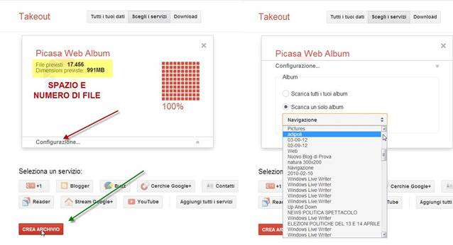 configurazione-google-takeout configurazione-google-takeout