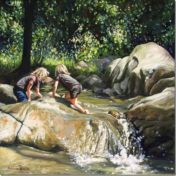 rock ramble - 2012 - 40x40cm rock ramble - 2012 - 40x40cm