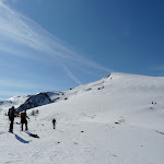 La longue mont�e de la Pale de Rase