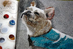 Don't I look beautiful all glittered up like that?