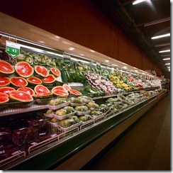 Produce section