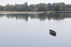 Traditioneel bootje op de Loire