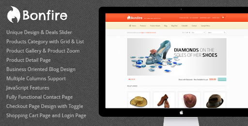 Bonfire - eCommerce HTML Theme - Shopping Retail