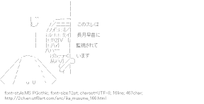 [AA]Nagatsuki Sanae Peek (Ika Musume)