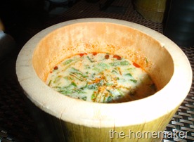 29 Seasonal vegetable and seafood soup cooked on hot stones @ Ninja, Akasaka