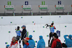 American (19) and Canadian (18) skiiers shooting