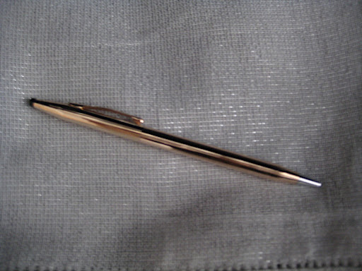 A slender classic from Cross. Nice pens are not only great for guests to use to sign their well wishes, but also great gifts (you need something to write your thank-you notes with!).