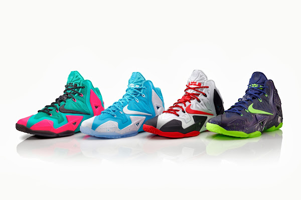 NIKEiD LEBRON 11 Set to Debut on October 7th in 3 Options