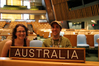 In the General Assembly of the UN