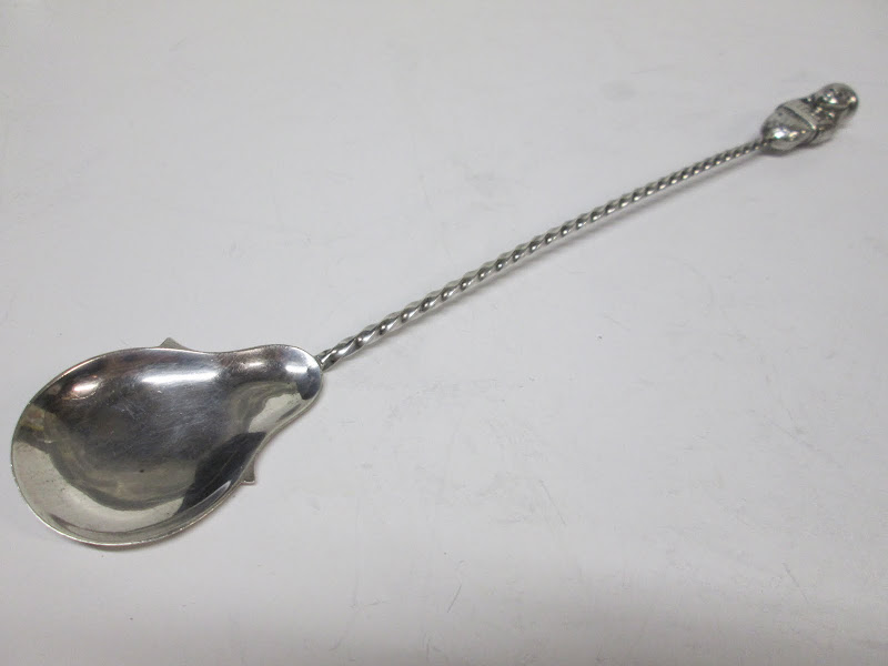 Peruvian Sterling Silver Serving Spoon