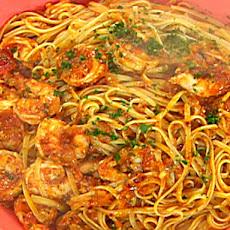 Shrimp and Linguine Fra Diavolo