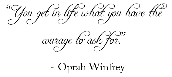 oprah courage quote