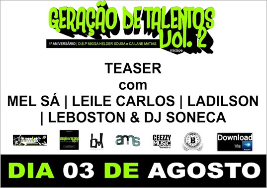 Teaser com Mel S&aacute;, Leile Carlos, Ladilson, Leboston e Dj Soneca
