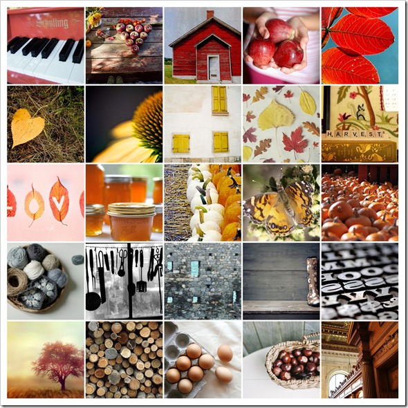 Autumn Colours Week Mosaic