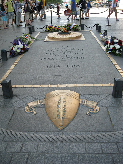 The unknown soldier's tomb