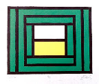 boxcar, 1994, relief print (edition of 8), 6 x 9 in.
